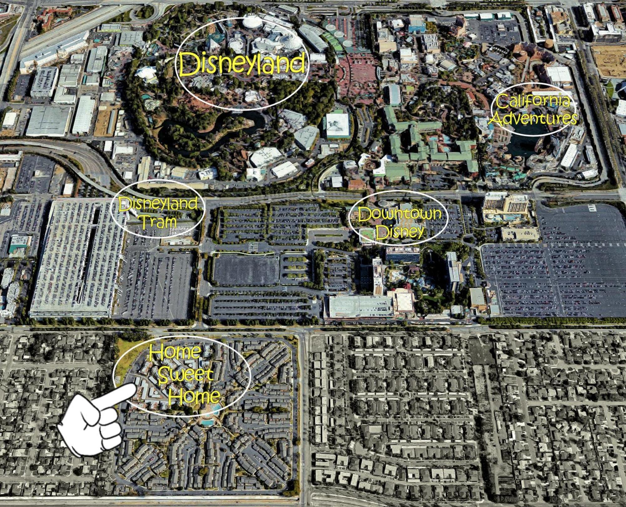 אנהיים Doorstep To Disneyland Condos חדר תמונה